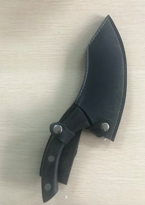 Hand-Forged Hammer Chef Knife — 59-60 HRC Carbon Steel