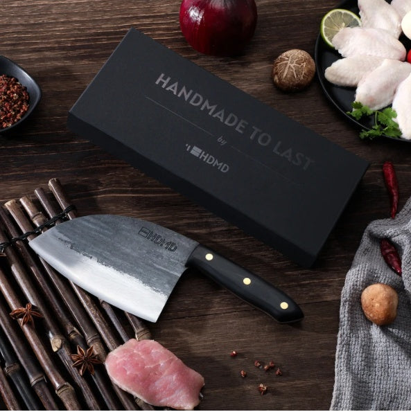 Serbian Chef Knife — Hand-Forged Carbon Steel