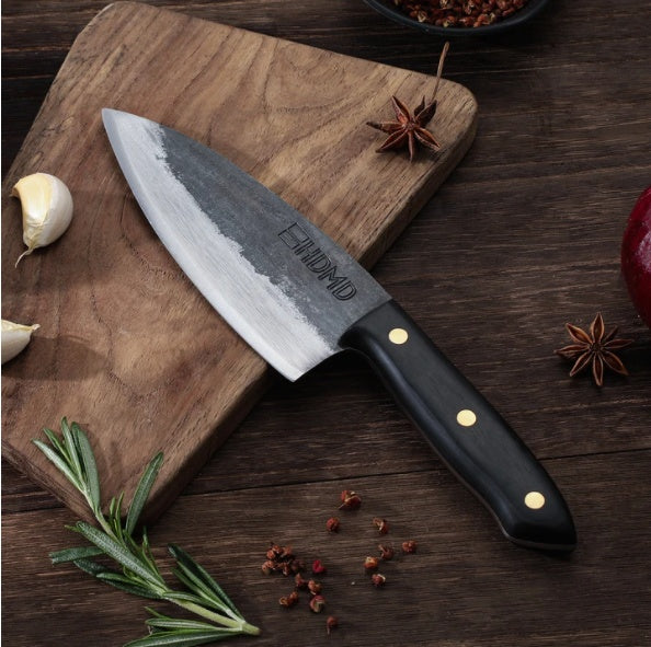 Chef Knife — High-Carbon Steel, Ergonomic Handle