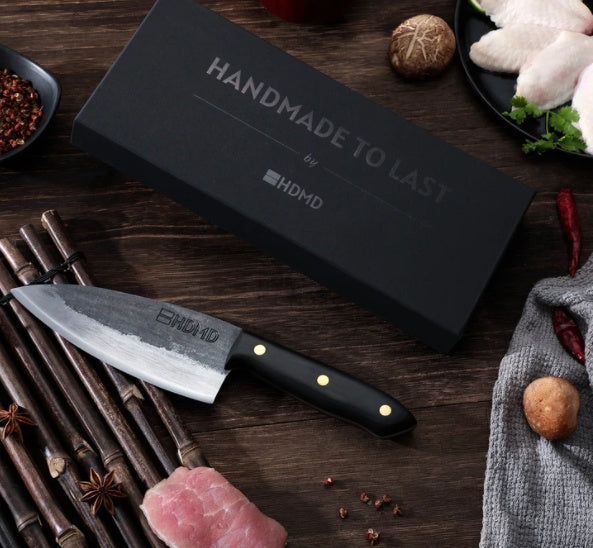 Chef Knife — High-Carbon Steel, Ergonomic Handle